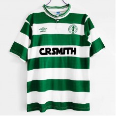 Celtic 87/88 Home Green&White Soccer Jersey